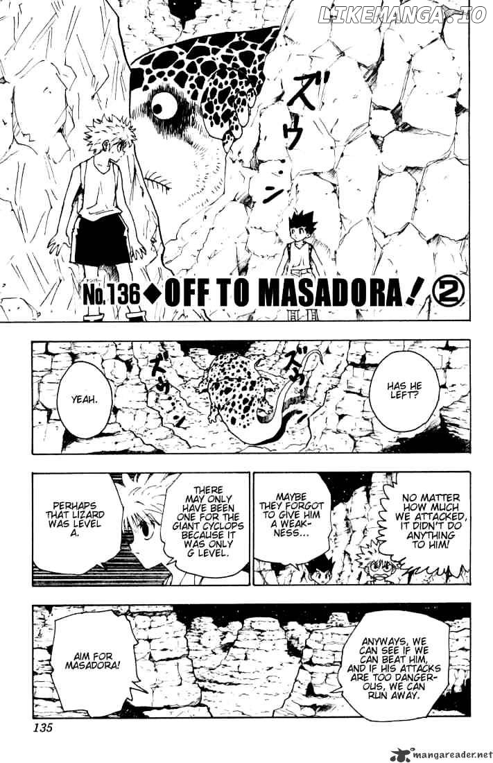 Hunter x Hunter, Chapter 136 image 01
